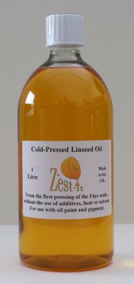 1 Litre Zest-it&reg; Cold-Pressed Linseed Oil