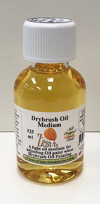 Zest-it Drybrush Oil Medium 125ml